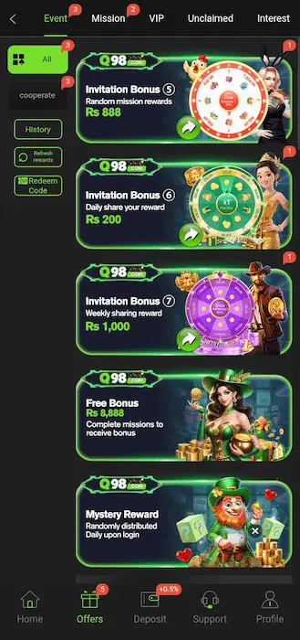 q98 Game