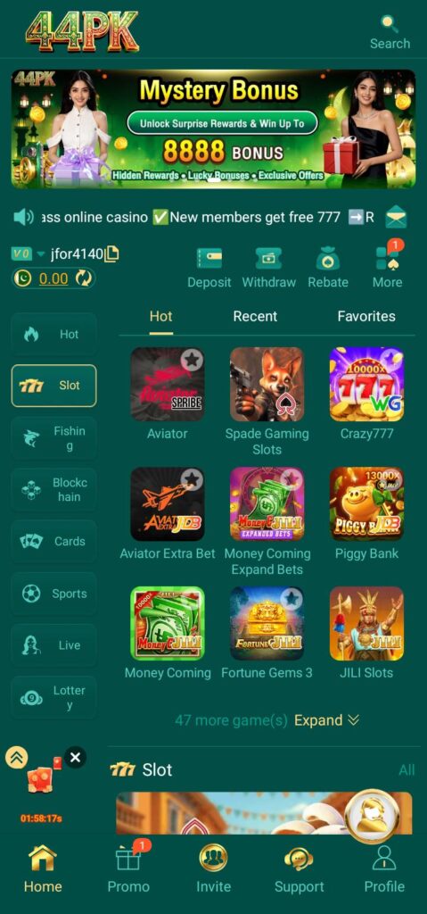 44pk game