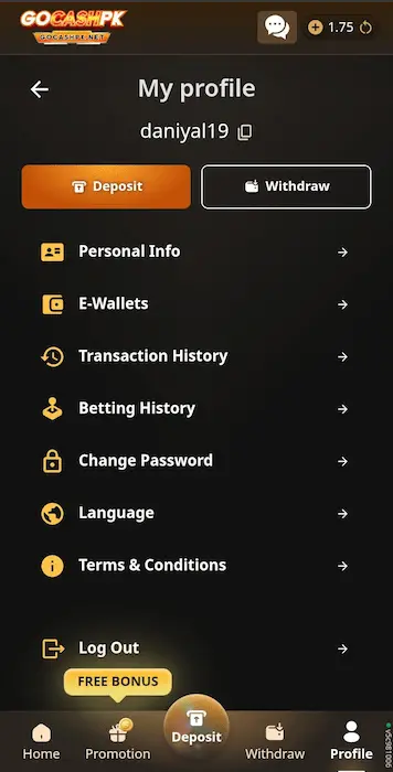 gocashpk game