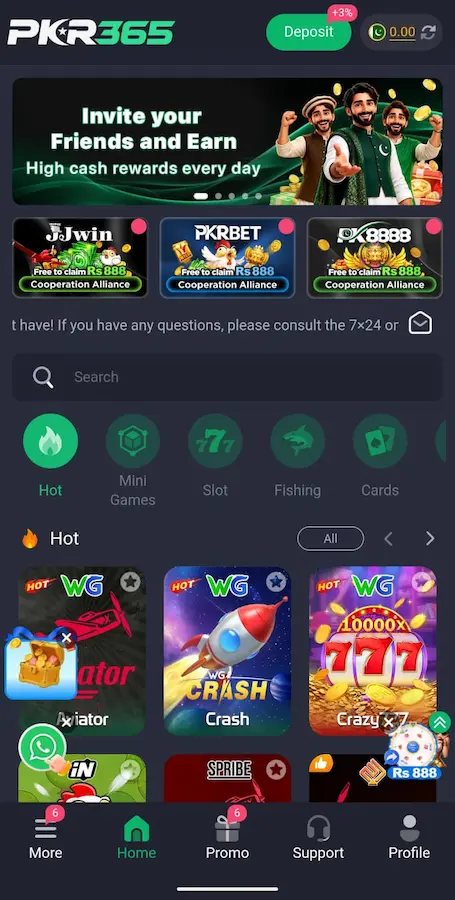 pkr365 game